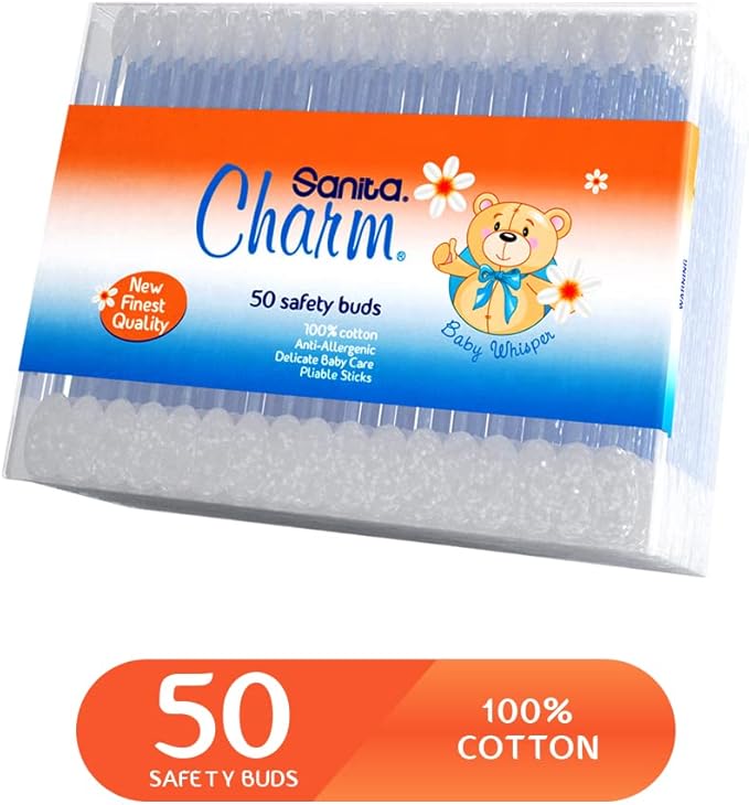 Sanita Charm Baby Safety Ear Bud 50