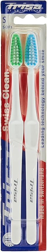 Trisa 1+1 Toothbrush Soft