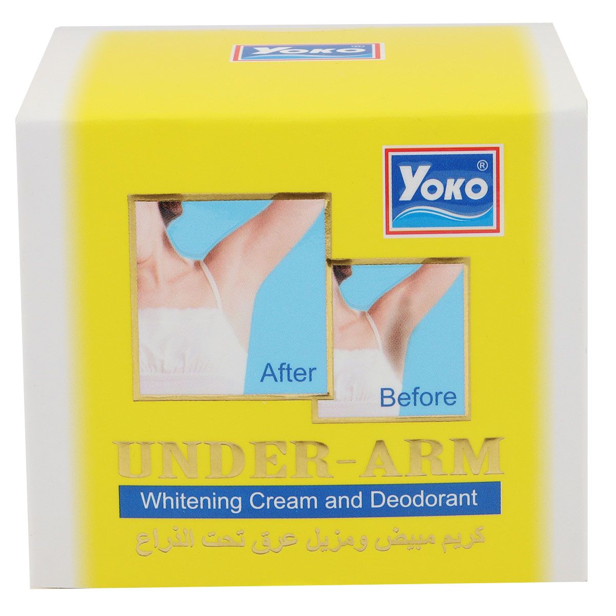 Yoko Under Arm Whitening & Deodorant Cream 50g
