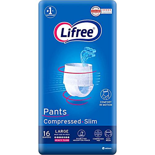 ليفري حفاضات لكبار السن - كلوت - للسلس الغزير مقاس كبير 16 حفاض