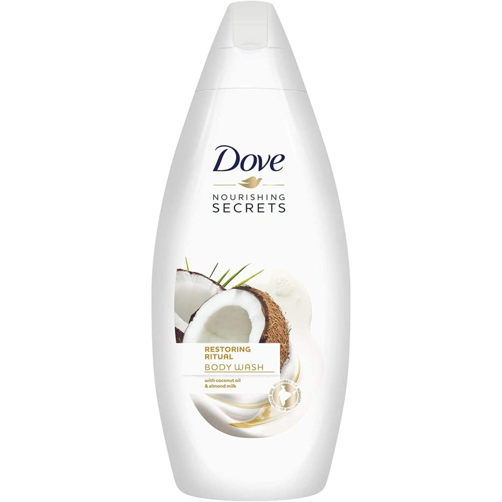 Dove Coconut Oil & Almond Body Wash With Fiber 250ml