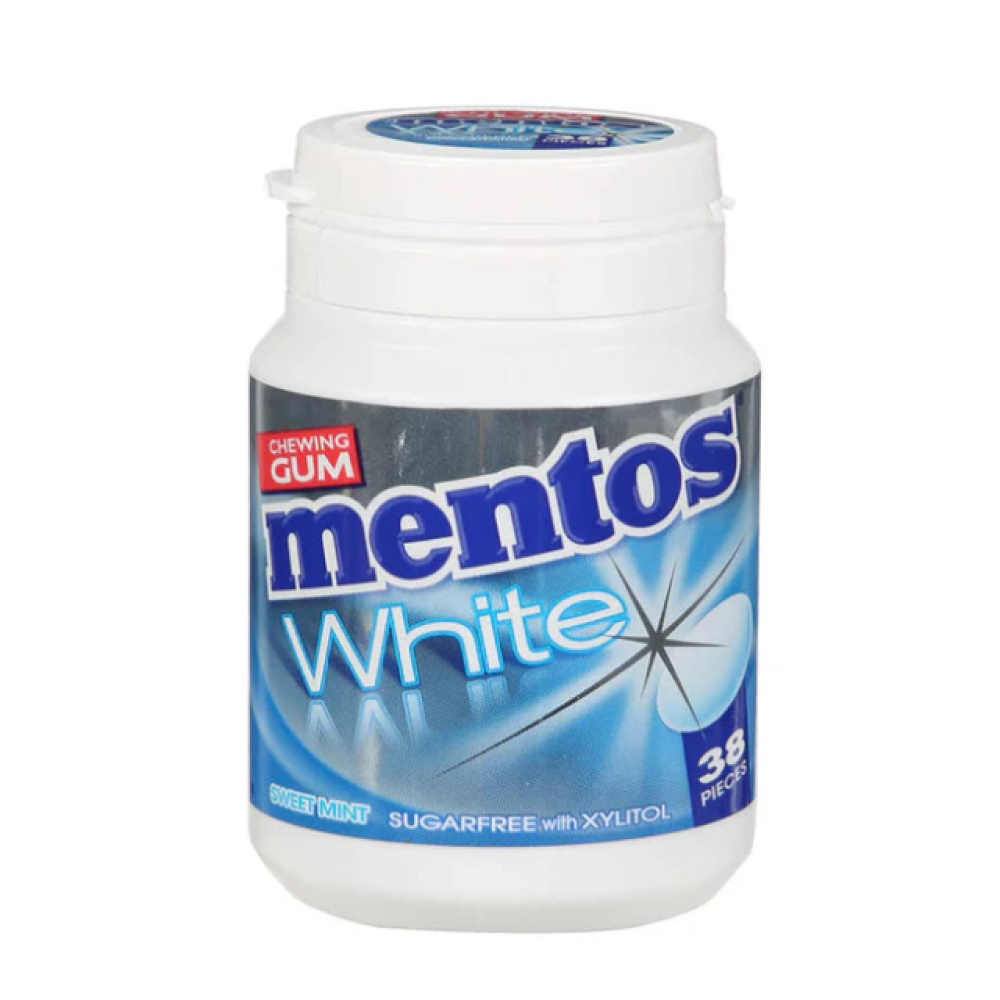 Mentos White Sweet Mint Gum 38