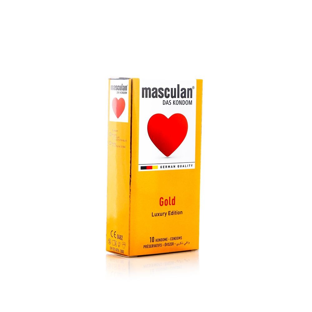 Masculan Gold Condom 10