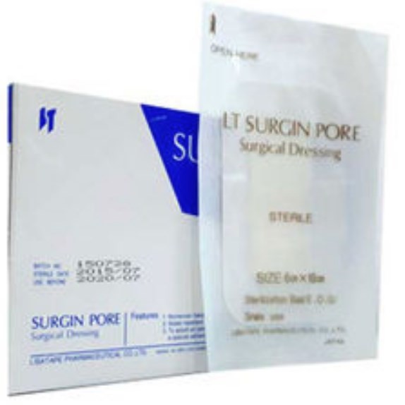 Surgin Pore Plus Sterile Surgical Dressing 30Pcs 80