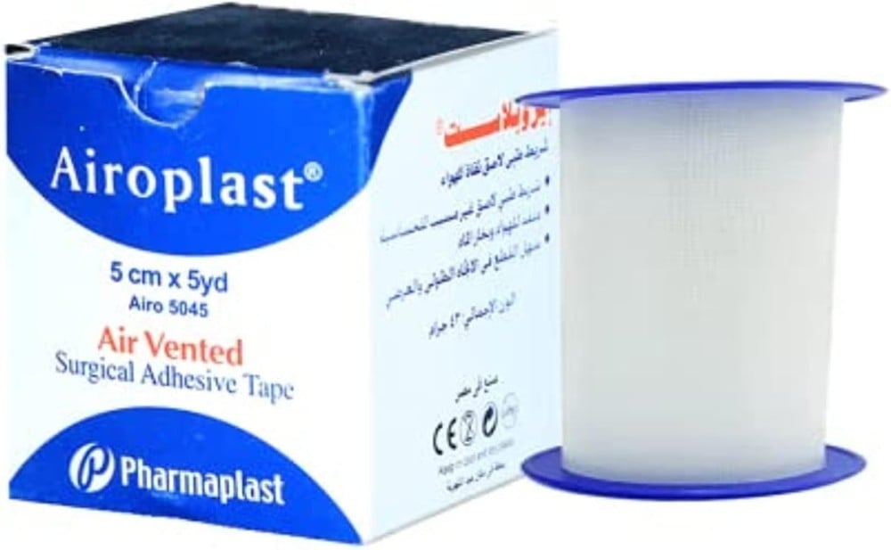 Airoplast Surgical Adhesive Transparent Tape 5cmx5M