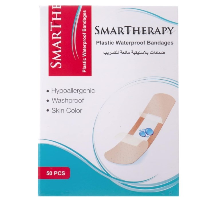 SmarTherapy Plastic Waterproof Plaster Strip 50