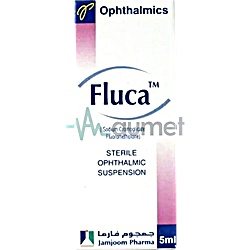 Fluca 0.1%/2% Ophthalmic Suspension Eye Drop 5ml