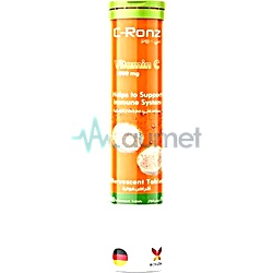 C-Ronz Vitamin C 1000mg Effervescent Tablet 20