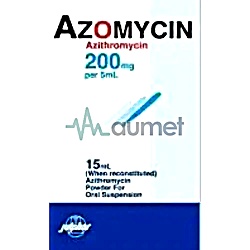 Azomycin 200mg/5ml Suspension 30ml