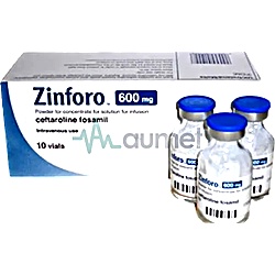 Zinforo 600mg I.V. Vial 10