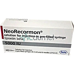 Recormon 5000Iu Prefilled Syringe 6x0.3ml