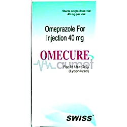 Omecure 40mg Powder For I.V. Injection 10