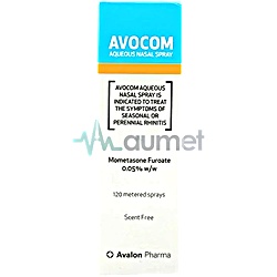 Avalon Avocom 0.05% Aqueous Nasal Spray Dose 120