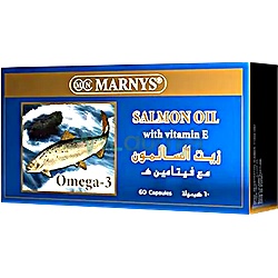 Marnys Salmon Oil 500mg With Vitamin E Capsule 60