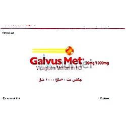 Galvus Met 50/1000mg Tablet 60