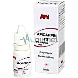 Apicarpin 4% Eye Drop 10ml