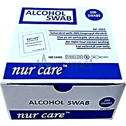 We Care Alcohol Swab 200