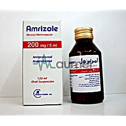 Amrizole 125mg Suspension 120ml