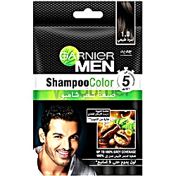 Garnier Men Color Shampoo 1.0 Black 15ml