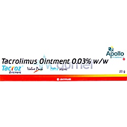 Tacroz 0.03% Ointment 10g