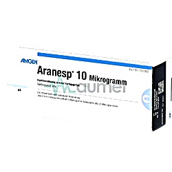 Aranesp 10mcg/0.4ml Prefilled Syringe 4x0.4ml