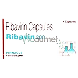 Ribavin 200mg Capsule 60