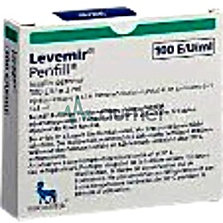 Levemir 100iu/ml Penfill 5x3ml