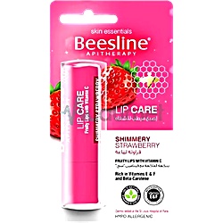 Beesline Lip Care Shimmery Strawberry 4g