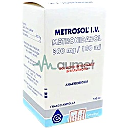 Metrosol 5mg/ml Solution For Infusion 100ml