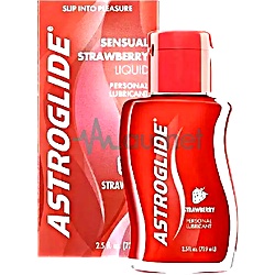 Astroglide Strawberry Liquid Lubricant Gel 73.9ml