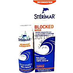 Sterimar Blocked Nose Adult & Children Hypertonic Nasal Spray 100ml