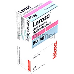 Laroza 80mg Tablet 30