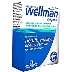 Vitabiotics Wellman Capsule 30