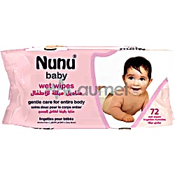 Nunu Baby Wipe 72