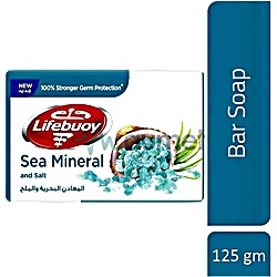 Lifebuoy Sea Mineral Soap Bar 125g 