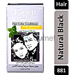Bigen Speedy N881 Natural Black Hair Color Conditioner 40g