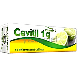 Cevitil 1g Effervescent Tablet 12