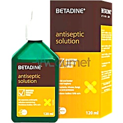 Betadine Antiseptic Solution 120ml