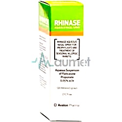 Avalon Rhinase Aqueous 0.05% Nasal Spray Dose 120