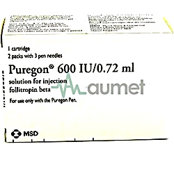 Puregon 600Iu Cartridge 1