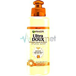 Garnier Ultra Doux Black Charcoal Leave In Cream 2...