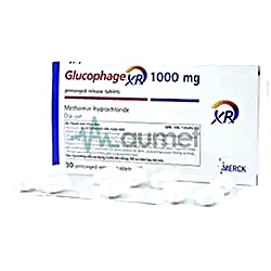 Glucophage XR 1g Tablet 30