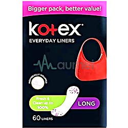 Kotex Antibacterial Long 44 Liners
