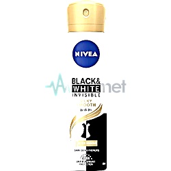 Nivea Invisible Black & White Silky Smooth Women Deodorant Spray 150ml