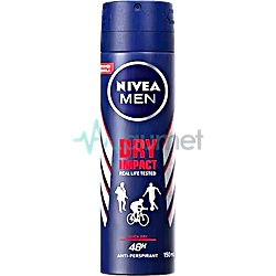 Nivea Dry Impact Men Deodorant Spray 150ml