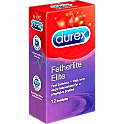 Durex Fetherlite Elite Condom 12