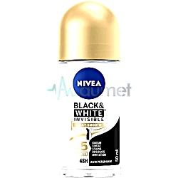 Nivea Invisible Black & White Silky Smooth Women Deodorant Roll On 50ml
