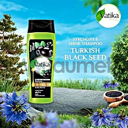 Vatika Naturals Shampoo 200ml Black Seed Strength