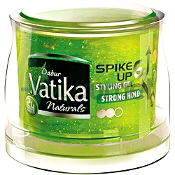 Vatika Styling Gel 500ml Strong Hold Green
