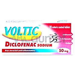 Voltic 50mg EC Tablet 20